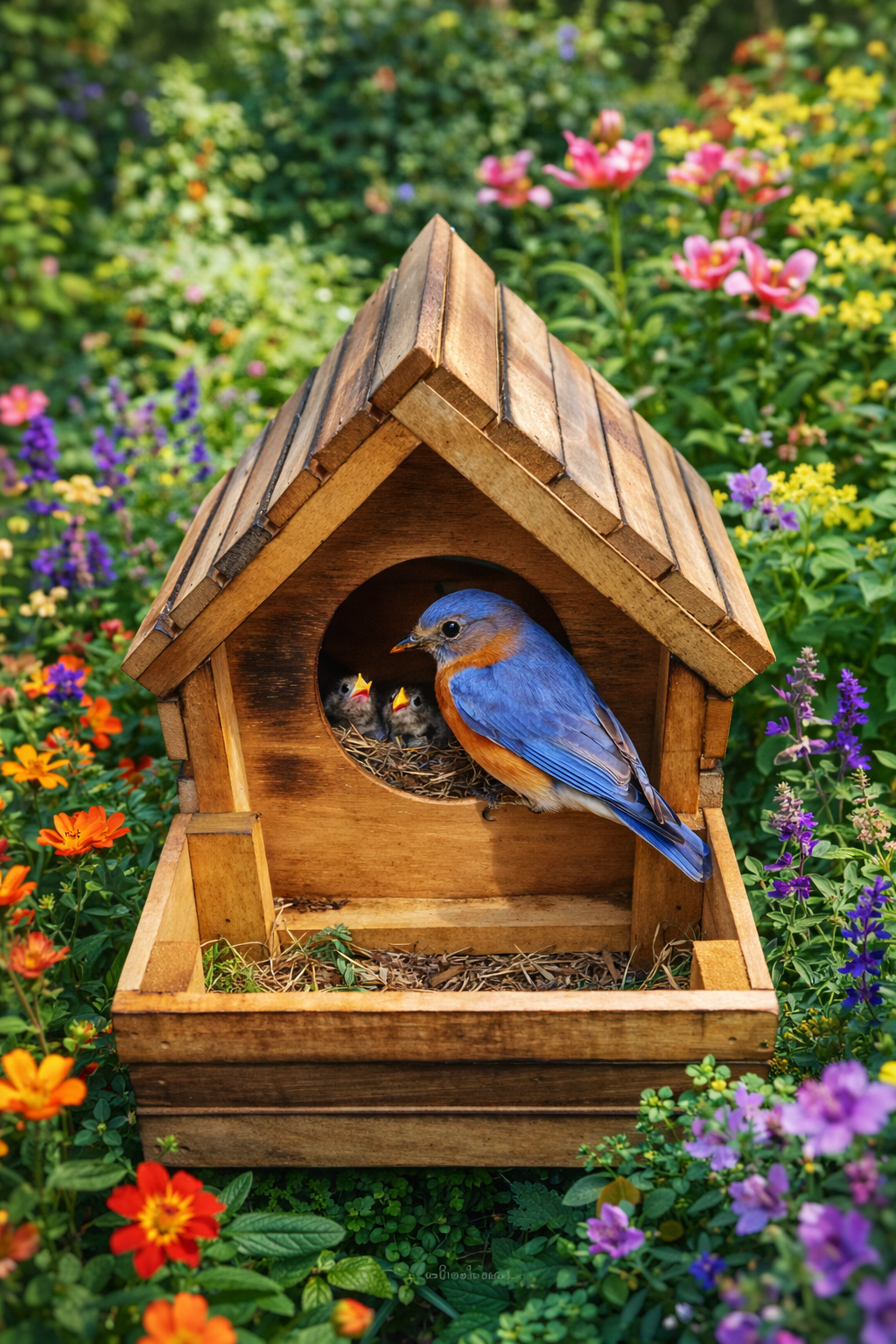 Handcrafted Bird House