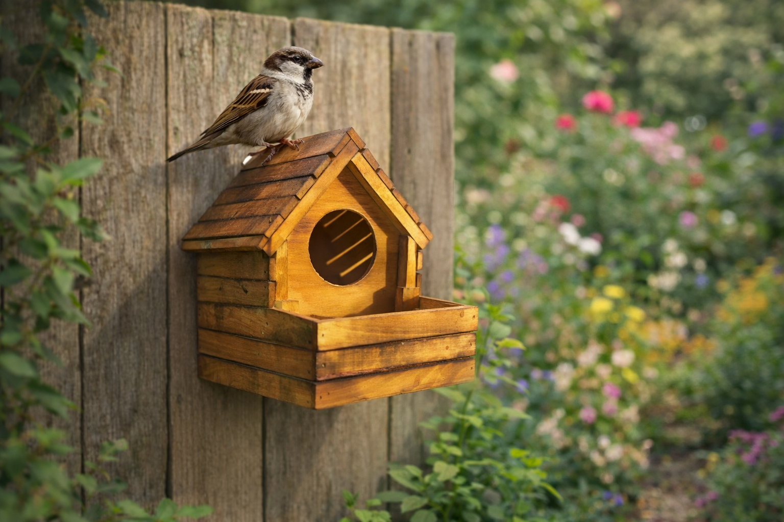 Handcrafted Bird House