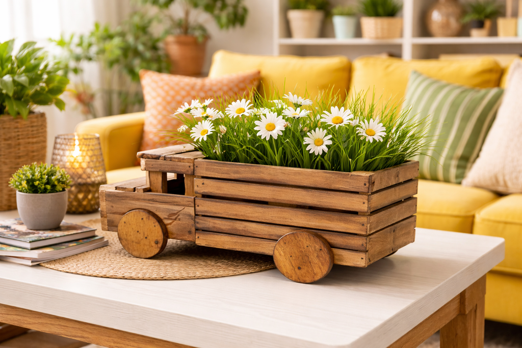 PREMIUM HANDCRAFTED WOODEN TRUCK